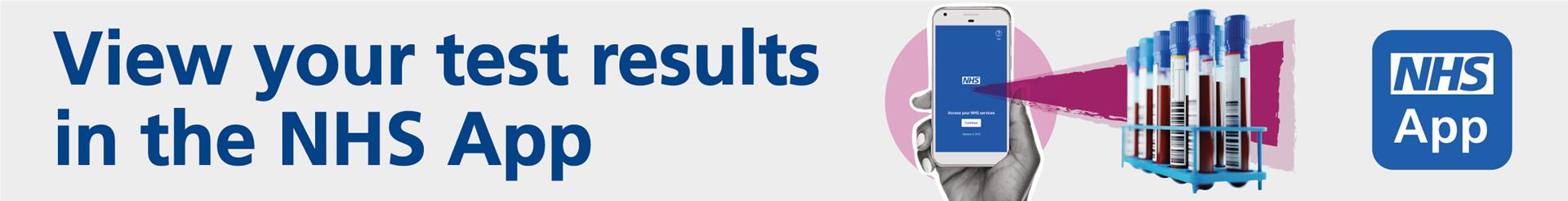 View test results in the NHS App